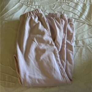 Brandy Melville light pink sweatpants